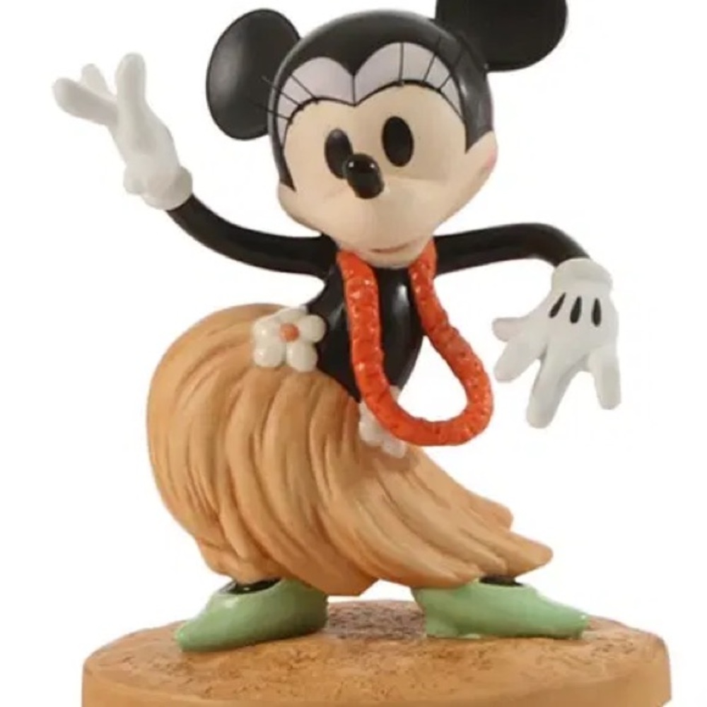 HP 🎉🎉🎉Hawaiian Holiday Minnie porcelain figurine - Swaying Sweatheart